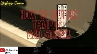 How to switch TEMPOS MID SONG!!!