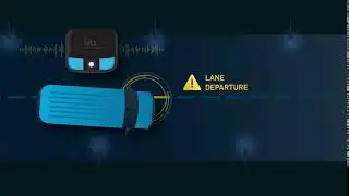 MV+AI Technology Demo Animation: Lane Departure (2020)