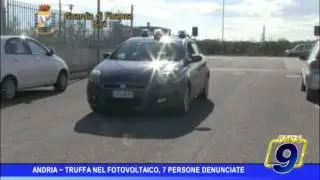 Andria |  Truffa nel fotovoltaico, 7 persone denunciate