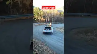 Safety Car Drifting! WRC Rallye Monte Carlo 2023 Toyota GR Yaris Bernardi 