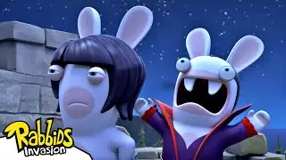 The bride of Bwah-cula (S04E43) 🧛🎃 Halloween 2024 | RABBIDS INVASION 🐰 | Cartoon for Kids