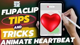 FlipAclip tutorial | Heartbeat Animation | Flipaclip | Step-by-Step Tutorial for Beginners