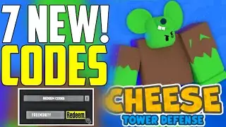 *NEW* WORKING CODES FOR CHEESE TOWER DEFENSE IN ROBLOX - CHEESE TD CODES