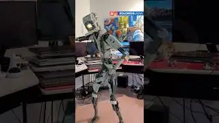 Simulon | Robot Dancing Robot Dance 😃😅 Mocap Test | NOT Real | #simulon #shorts