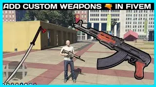 HOW TO ADD CUSTOM WEAPONS  🔫 *FREE* | FiveM Roleplay Scripts | FiveM Tutorial 2023 | MJ DEVELOPMENT