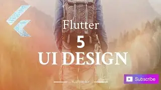 UI design in flutter | Flutter UI Practice.