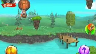 Маша и Медведь! Игра для детей! Серия 7! Уровни 12 и 13! попробуй поймать зайца! Прохождение