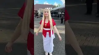 Bule barbie merayakan Kemerdekaan Indonesia ke 79❤️🇮🇩