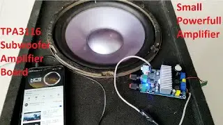 TPA3116 Subwoofer Amplifier Board Review || Bass Amplifier || Small Power Amplifier Board
