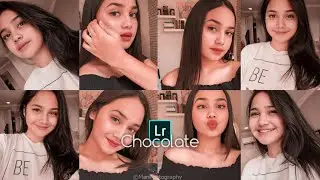 FREE PRESET !!! Selfie Photo Editing Tutorial | Chocolate | Lightroom Mobile