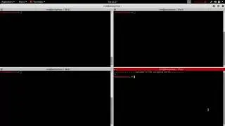 split window using  terminator in kali linux