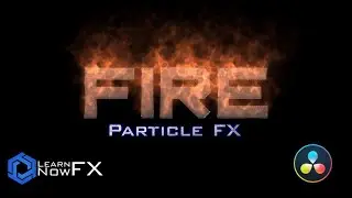 How to make a Flaming Metallic Title inside of Davinci Resolve/Fusion, Tutorial + Project File