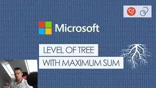 JavaScript: Level of tree with maximum sum - GoodCode