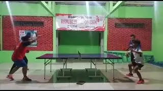 seru...tenis meja Ganda