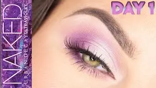 NAKED FOR 5 DAYS | URBAN DECAY ULTRAVIOLET