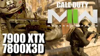 COD MW2 - MAXED Settings - 7800X3D 7900 XTX - NO FSR - 1440P