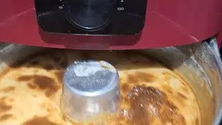 pudim feito na Air Fryer