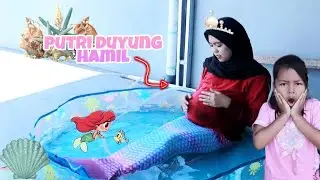 THERE'S A PREGNANT MERMAID WANTING TO GIVE BIRTH IN A SWIMMING POOL 😱