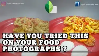 SNAPSEED TUTORIALS - EDIT FOOD PHOTOS FOR INSTAGRAM | Snapseed photo editing | Android | Iphone