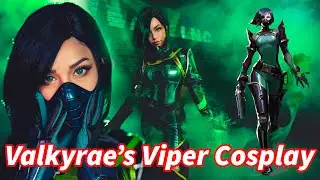 Valorant Viper Cosplay Photoshoot with Valkyrae and StellaChuu