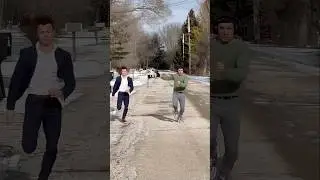How I imagine videographers film a chase scene.