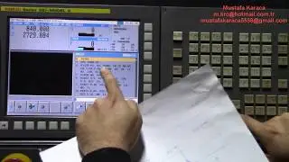 Cnc Tornada Manuel Guide Eğitimi Tezgah Başında 