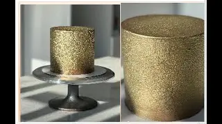 ✨ ЗОЛОТОЕ  ПОКРЫТИЕ для Торта ✨СУПЕР Идея без Аэрогрофа от @my_cake_aleks🔥🔥