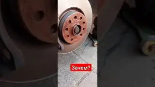 Нанесение медной смазки на ступицу
