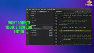 12 - Nsight Compute Visual Studio Code Edition