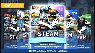 Cara Redeem Steam Wallet