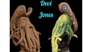Devi Jones. Pirates of the Caribbean. Фигурка Дейви Джонс