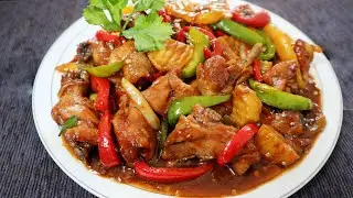 RESEP AYAM TERENAK | AYAM KECAP LADA HITAM - Sangat Lembut Dagingnya