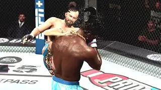 UFC 5 Career Online - Sneaky Head Kick!