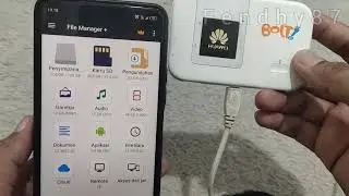 UJI COBA | APAKAH MODEM E5372S BISA MODE ETHERNET OTG DI HP ANDROID SEPERTI MF90?
