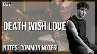 How to play Death Wish Love by Benson Boone on Tin Whistle (Tutorial)