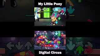 FNF: My Litte Pony Vs DIGITAL CIRCUS | POMNI & Friday Night Funkin' | TADC 
