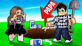 CREUSER POUR TROUVER PAPA DANS ROBLOX