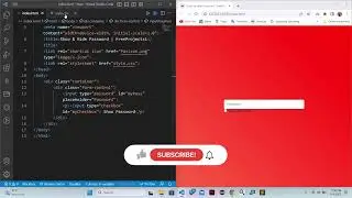 Show and Hide Password in HTML, CSS, and JavaScript, A Step-by-Step Tutorial | FreeProjects1