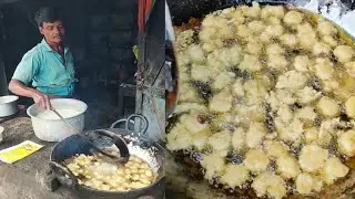 ₹1 Smallest Medu Vada of Kendrapada 🥰❤️ || Famous Odisha Street food || Indian Streetfood