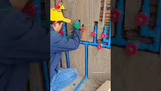 Amazing Plumbing work in main room Jonson line connection