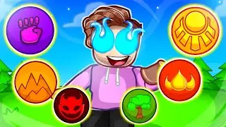 I Unlocked ALL POWERS In Roblox Elemental Tycoon!