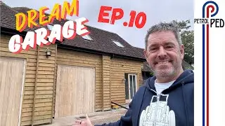 Amazing floor prep and we finally have DOORS ! | Dream Garage Ep10 | 4K