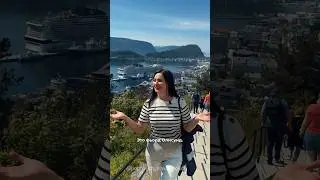 📍Ålesund / Norway. Гора Aksla #travel #norway #cruise