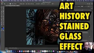 Stained Glass Photoshop Effect