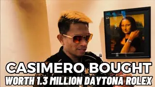 CASIMERO BOUGHT WORTH 1.3 MILLION  DAYTONA ROLEX ♠️♦️♣️♥️