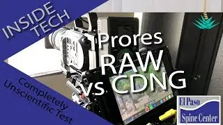 Prores Raw vs Cinema DNG Test - Prores Raw Test Part 3