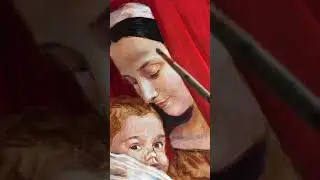 Новенькими, свежими масляными красками в технике многослойной живописи напишу маму с младенцем.