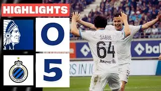 KAA Gent - Club Brugge | 0-5 | Highlights | Belgium First Division A 2024-25 | gent club brugge