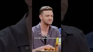 *NSYNC's reaction to every wing on Hot Ones 🔥😂