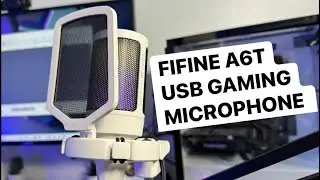 FiFine AmpliGame A6T USB Gaming Microphone Kit For Content Creators